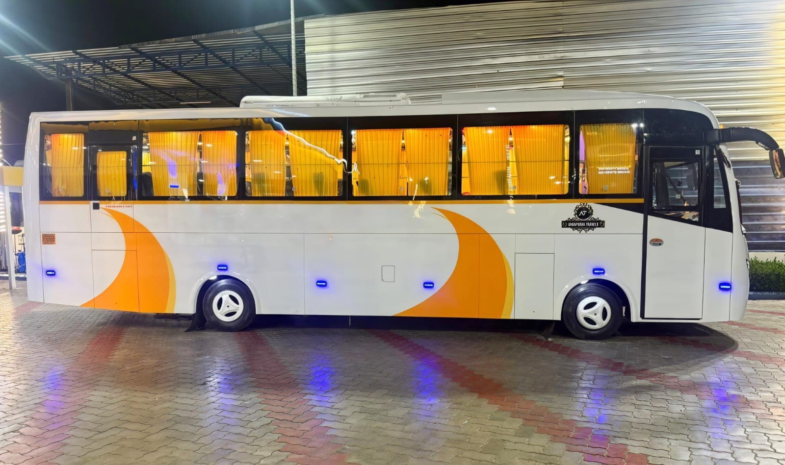 37 Seater & 49 Seater Bus on Rent in Ahmedabad for Weddings & Group Tours